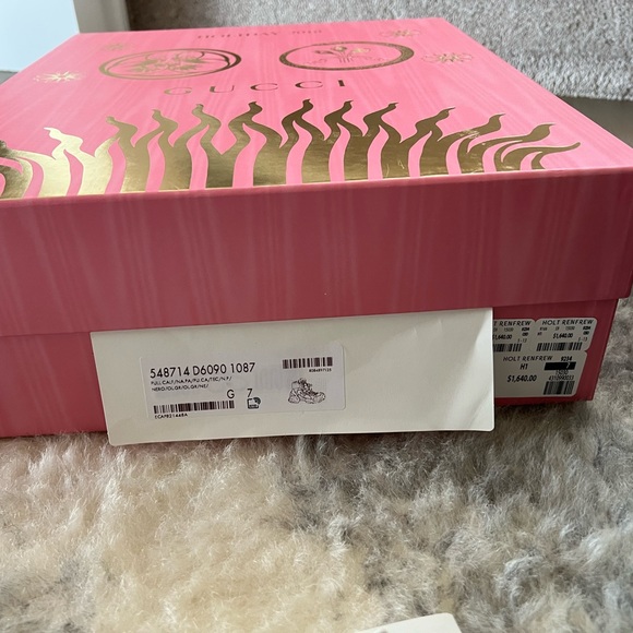 GUCCI Flashtrek Wool-Lined Leather High-Top Boots | Full Set - Picture 8 of 13